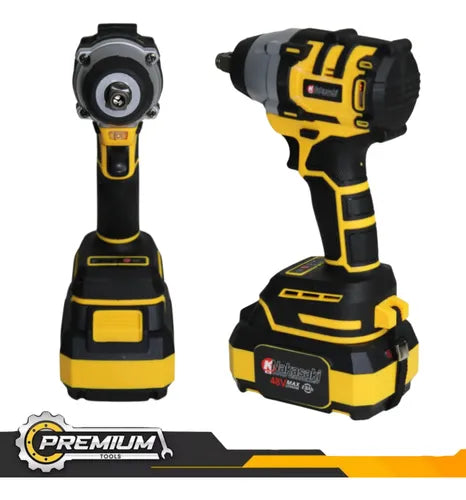 Chave De Impacto 48v Profissional Nk-30029 Maleta 35 Peças